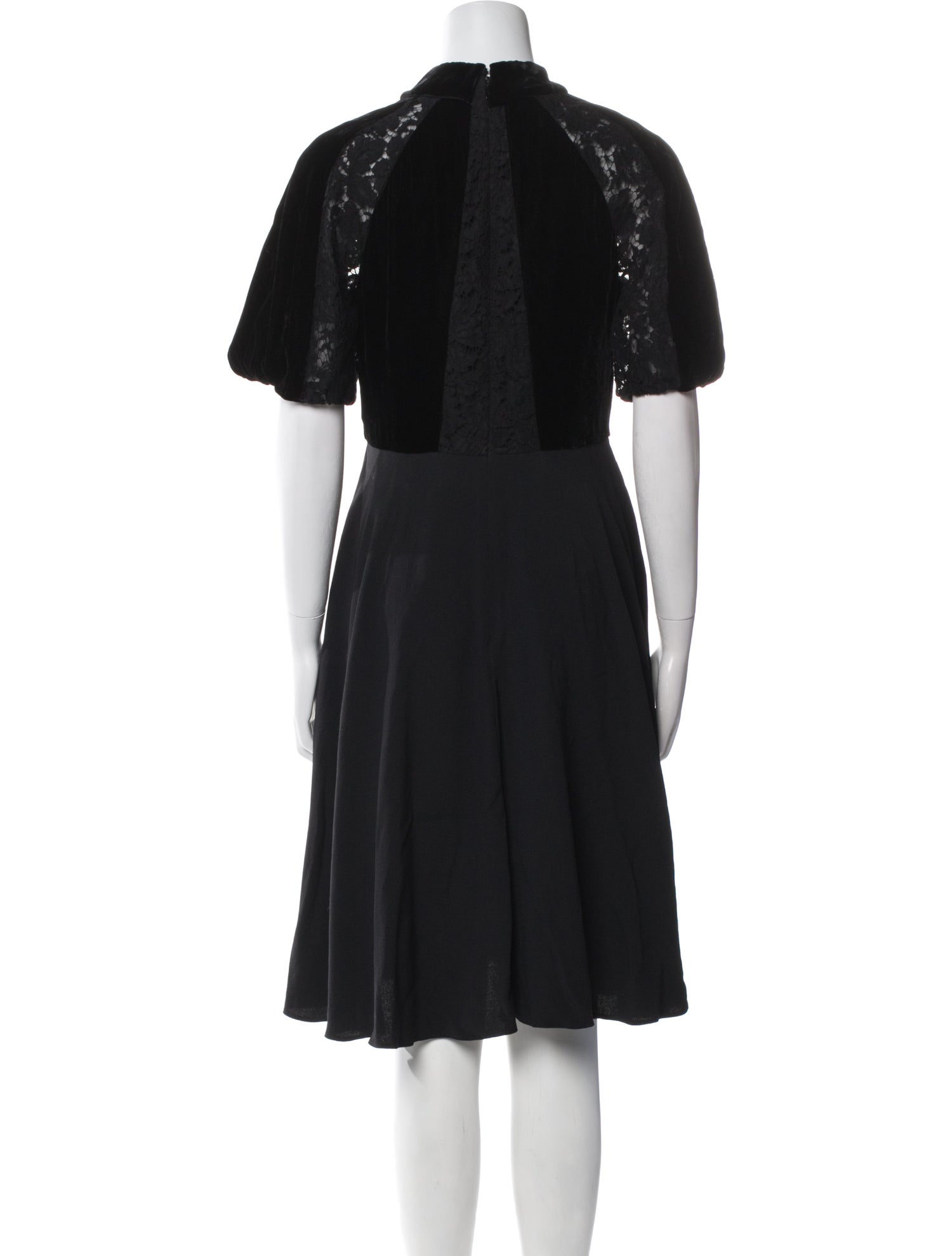 Valentino Silk Knee-Length Dress